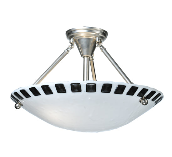 Meyda Tiffany Metro Fusion 109062 Ceiling Light - Nickel
