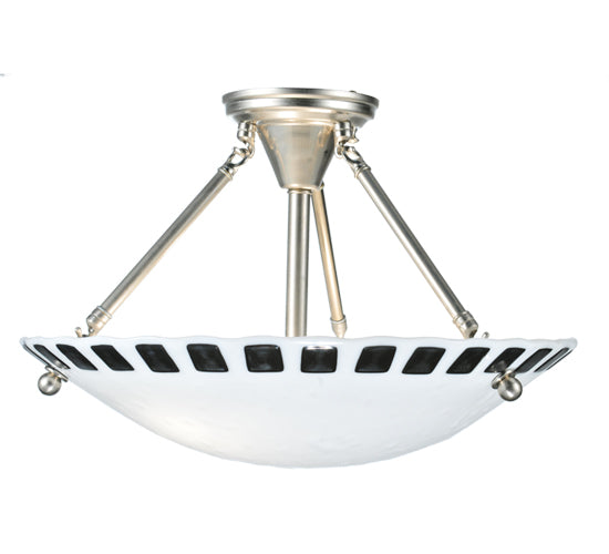 Meyda Tiffany Metro Fusion 109062 Ceiling Light - Nickel