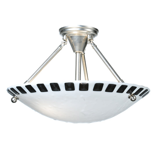 Meyda Tiffany Metro Fusion 109062 Ceiling Light - Nickel