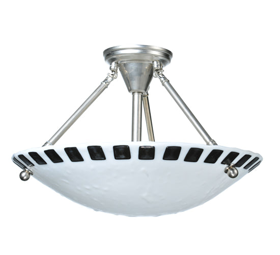 Meyda Tiffany Metro Fusion 109062 Ceiling Light - Nickel