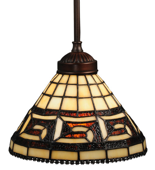 Meyda Tiffany Greek Key 109063 Pendant Light - Cafe-Noir