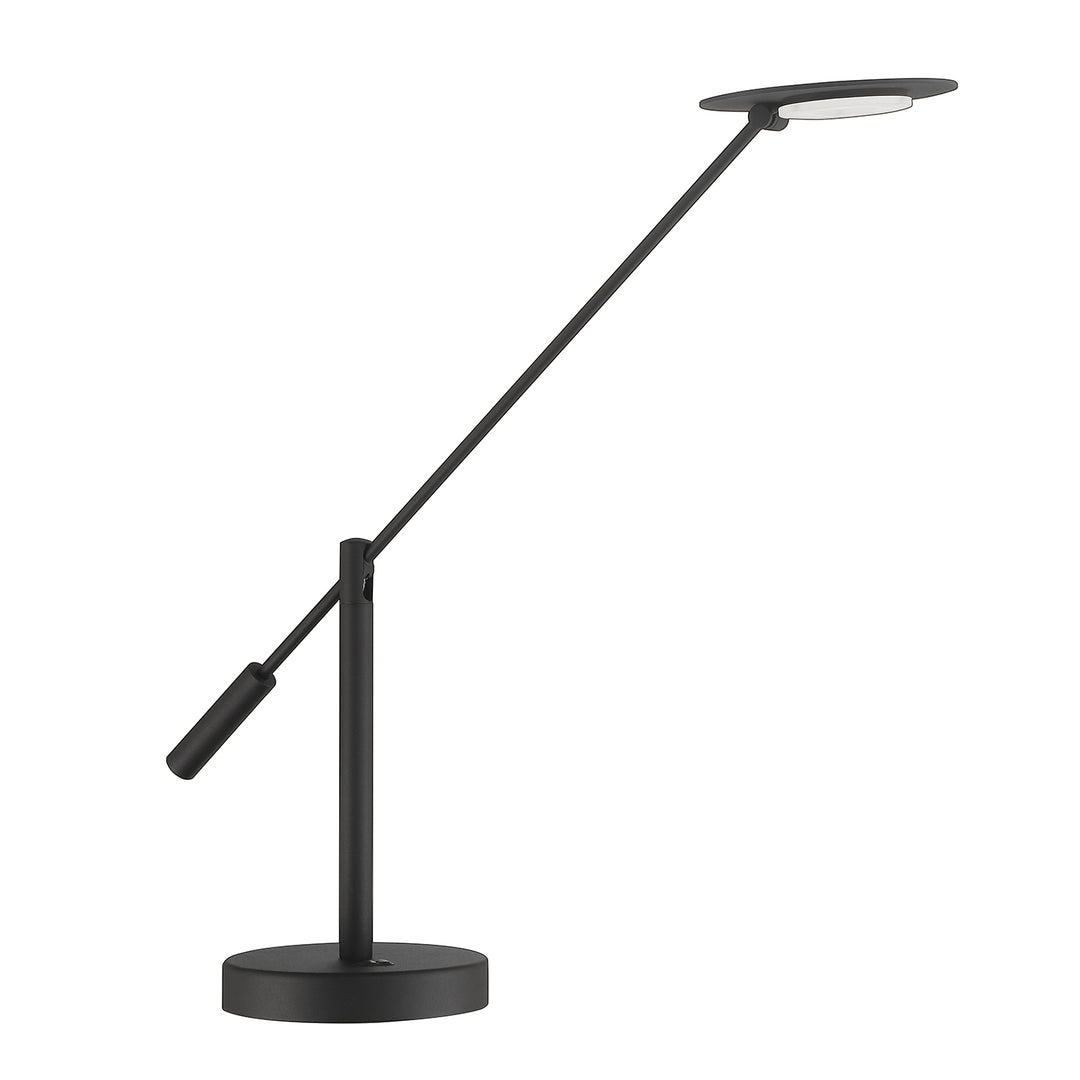 Kendal Lighting PTL5016-BLK Revelation Led Desk Lamp Lamp Black