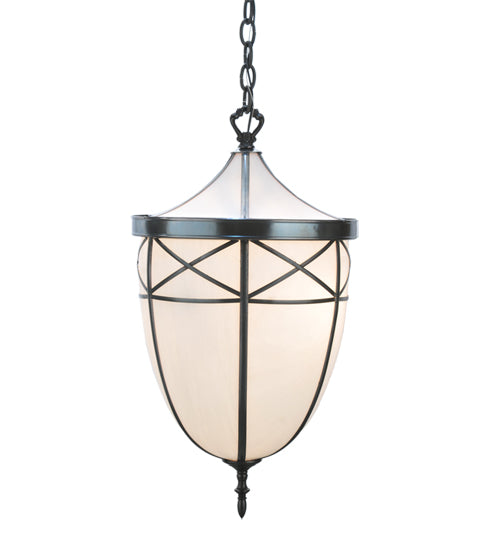 Meyda Tiffany Lighting 109137 Borough Hall Two Light Pendant Outdoor Bronze / Dark