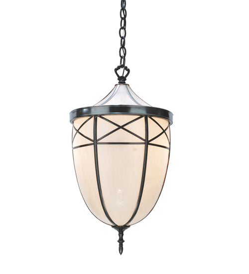 Meyda Tiffany Lighting 109137 Borough Hall Two Light Pendant Outdoor Bronze / Dark