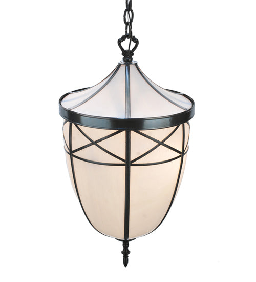 Meyda Tiffany Lighting 109137 Borough Hall Two Light Pendant Outdoor Bronze / Dark