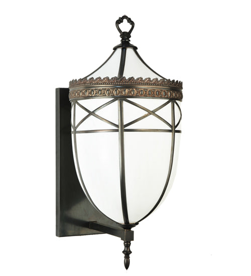 Meyda Tiffany Borough Hall 109140 Wall Light - Craftsman Brown