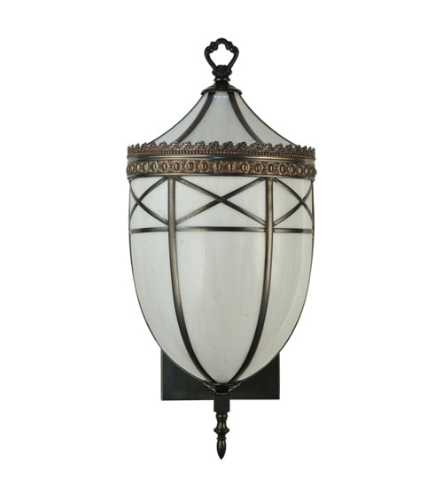 Meyda Tiffany Borough Hall 109140 Wall Light - Craftsman Brown