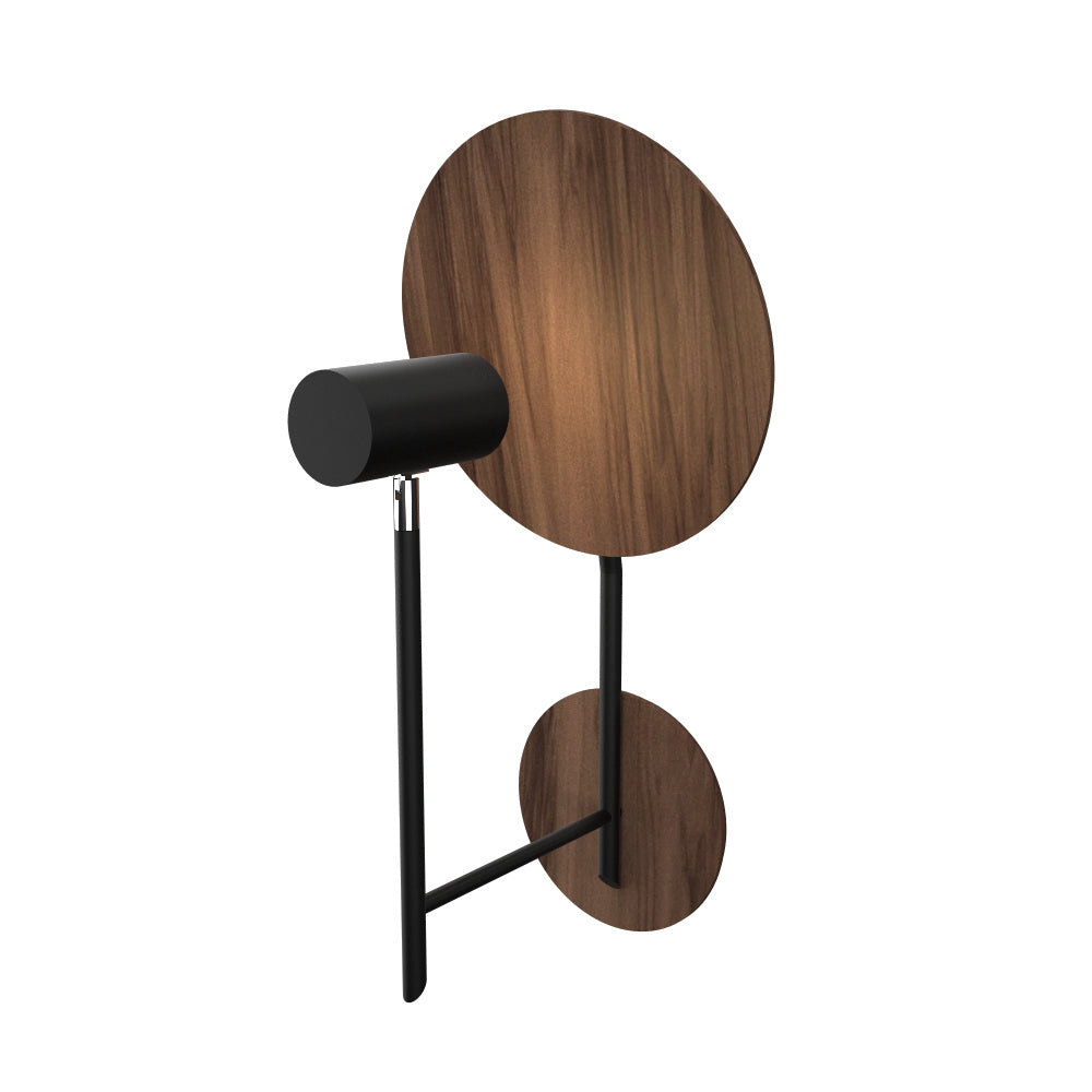 Accord Dot 4128.18 Wall Light - American Walnut