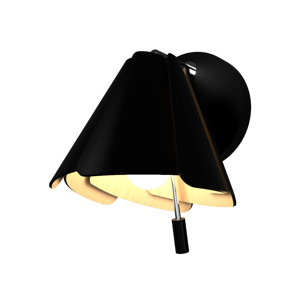Accord Fuchsia 4136.02 Wall Light - Matta Black