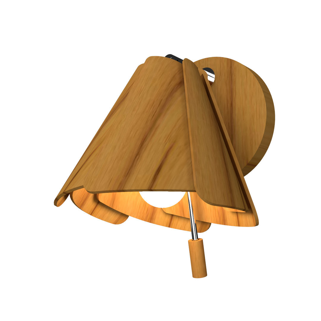 Accord Fuchsia 4136.12 Wall Light - Teak