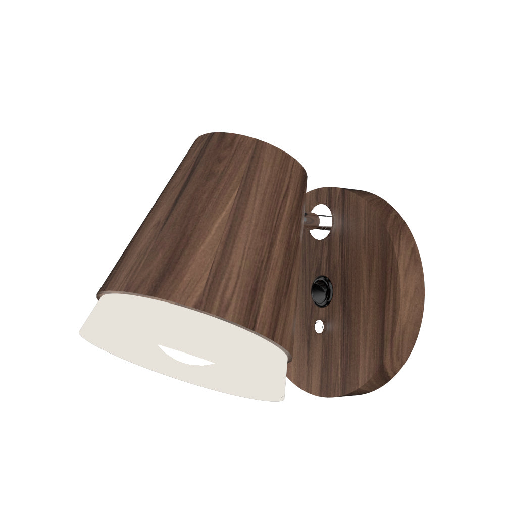 Accord Conic 4138.18 Wall Light - American Walnut