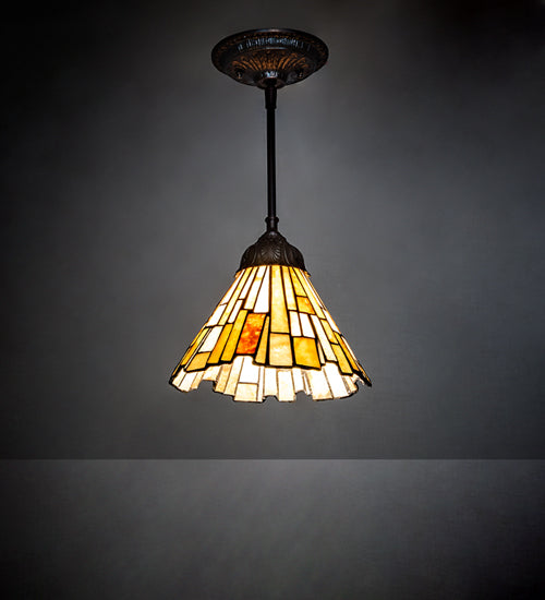 Meyda Tiffany Delta 109194 Pendant Light - Mahogany Bronze