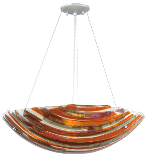 Meyda Tiffany Metro Fusion 109206 Pendant Light - Nickel