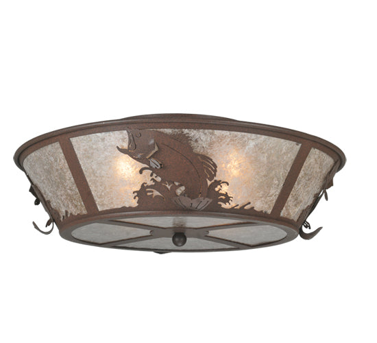 Meyda Tiffany Leaping Bass 109226 Ceiling Light - Cafe-Noir