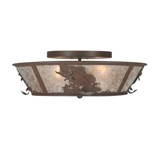 Meyda Tiffany Leaping Bass 109226 Ceiling Light - Cafe-Noir