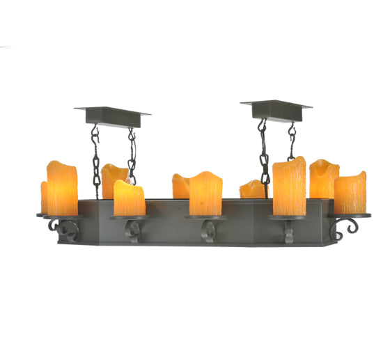 Meyda Tiffany Carpathian 109254 Pendant Light - Wrought Iron