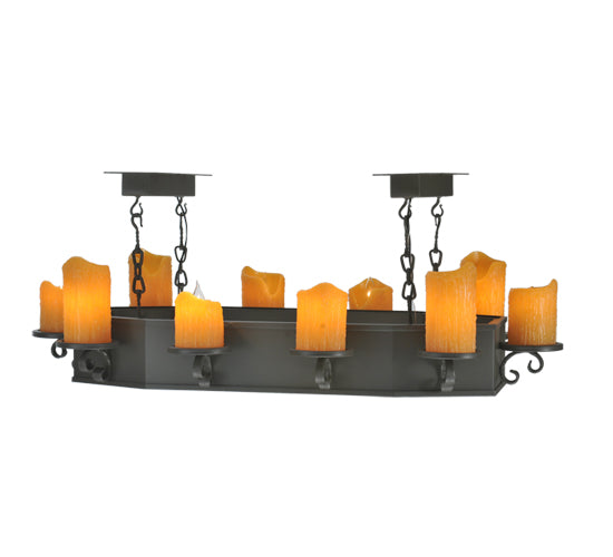 Meyda Tiffany Carpathian 109254 Pendant Light - Wrought Iron