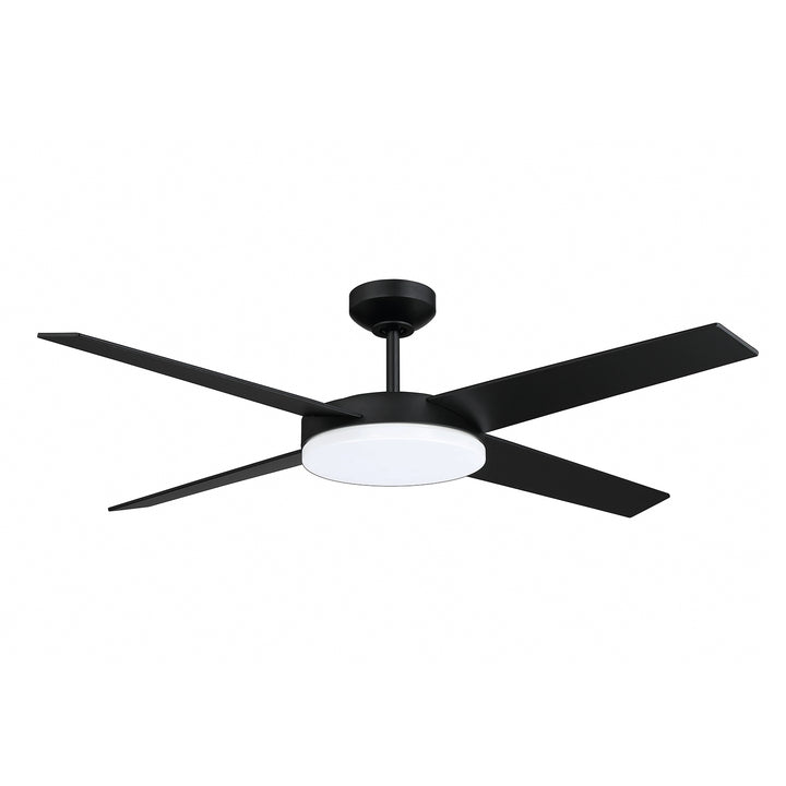 Kendal Lopro AC21352-BLK Ceiling Fan 52 - Black, Black/