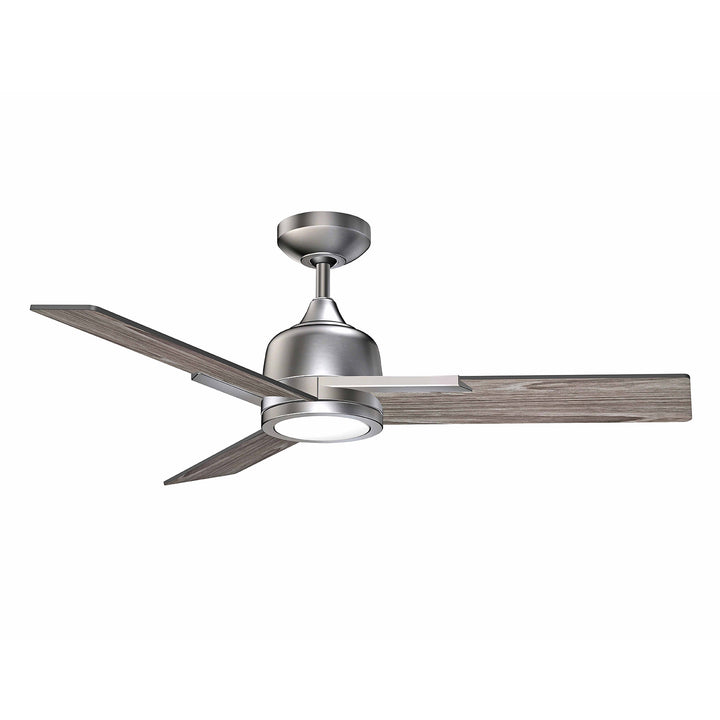 Kendal Triton-44 AC22444-SN Ceiling Fan 44 - Satin Nickel, Vintage Oak/