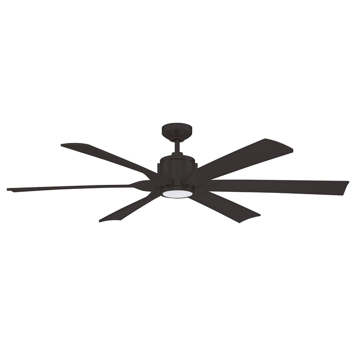 Kendal Mach-1 AC23160-BLK Ceiling Fan 60 - Black, Black/