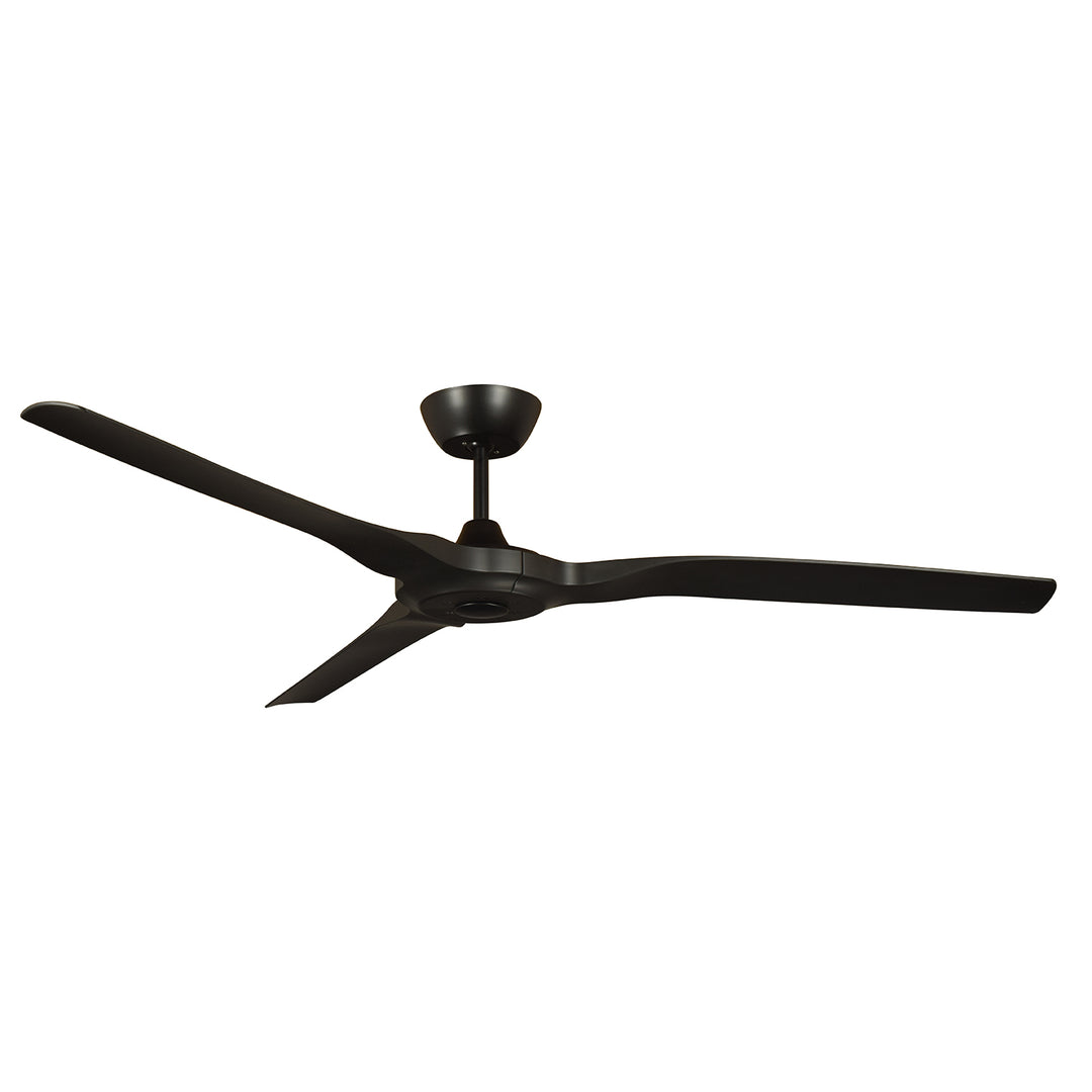 Kendal Radical AC23360-BLK Ceiling Fan 60 - Black, Black/