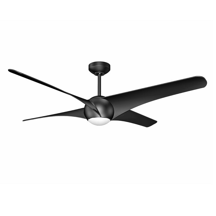 Kendal Juno AC23554-BLK Ceiling Fan 54 - Black, Black/