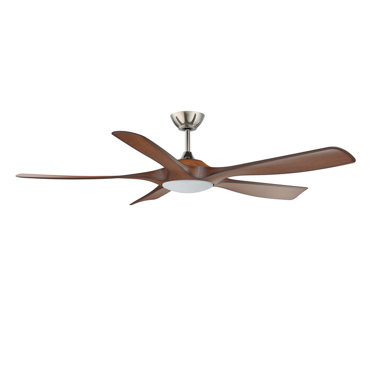 Kendal Mistral AC23856-SN/DW Ceiling Fan 56 - Satin Nickel, Dark Walnut/