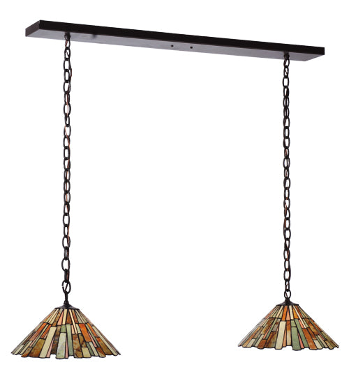 Meyda Tiffany Delta 109315 Pendant Light - Timeless Bronze