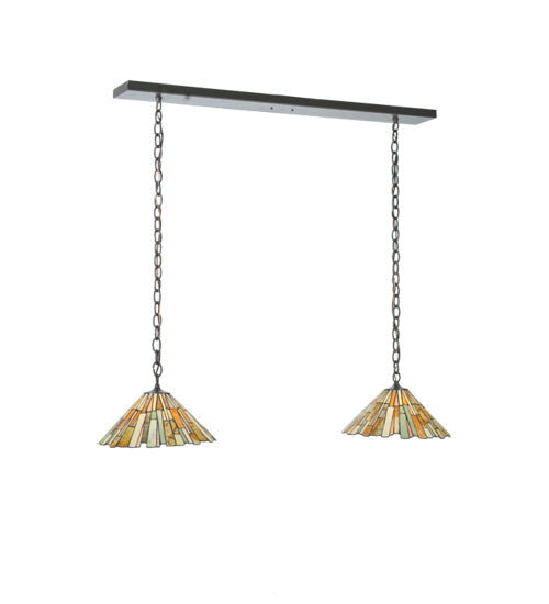Meyda Tiffany Delta 109315 Pendant Light - Timeless Bronze