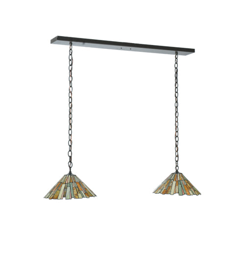 Meyda Tiffany Delta 109315 Pendant Light - Timeless Bronze