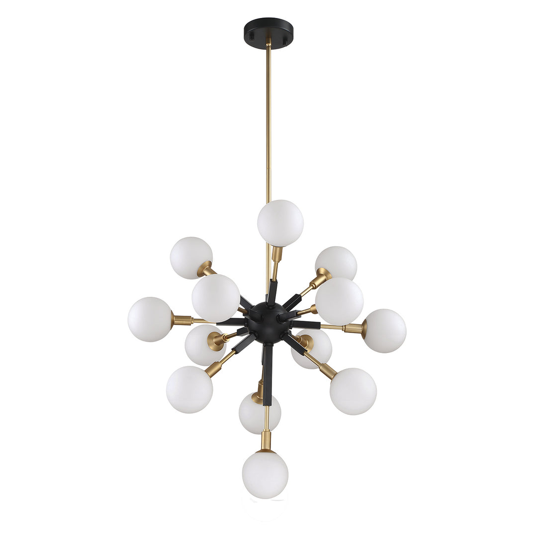 Kendal Ambience PF100-13L-BLK/BRS Pendant Light - Black & Brass