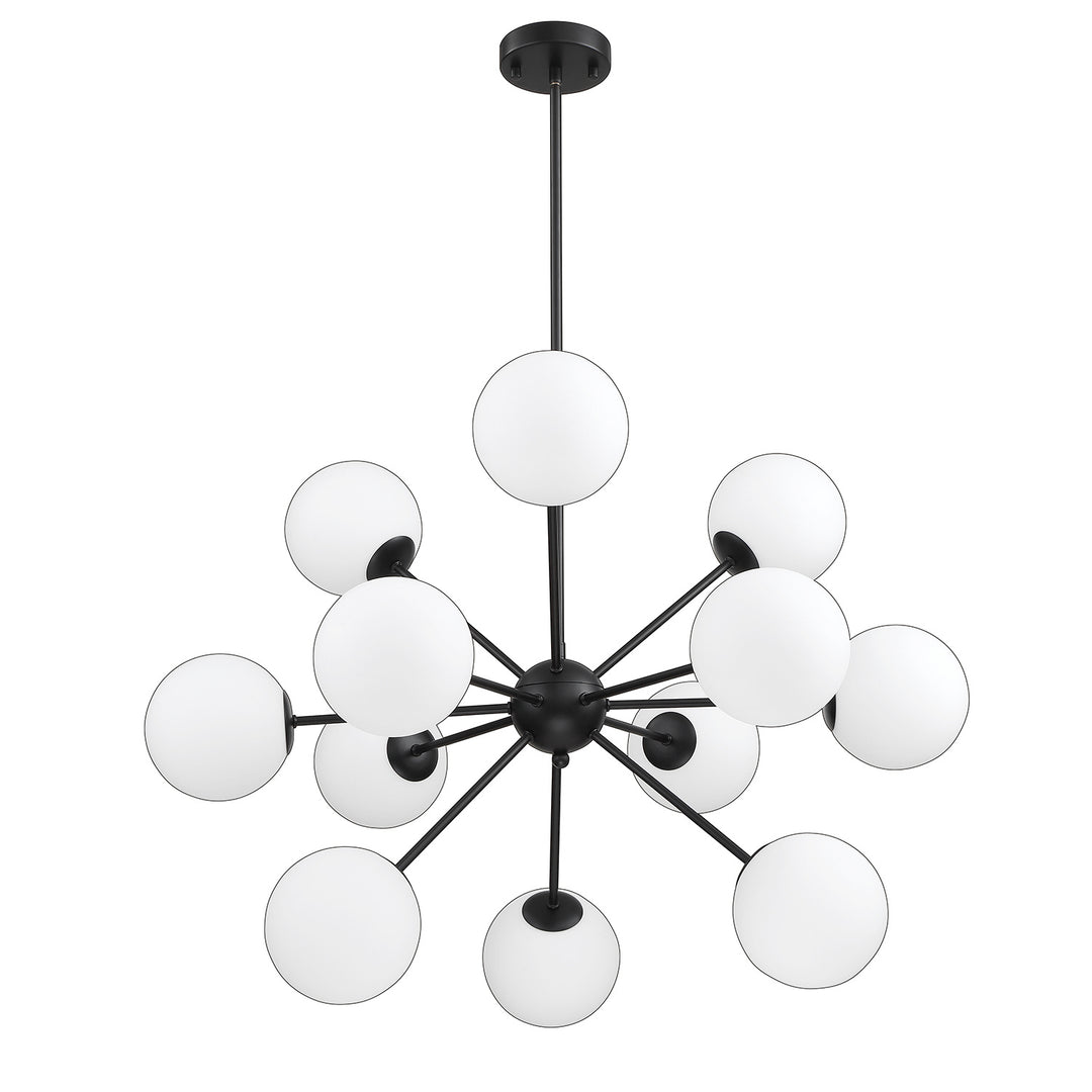 Kendal Phoenix PF101-12L-BLK Pendant Light - Black