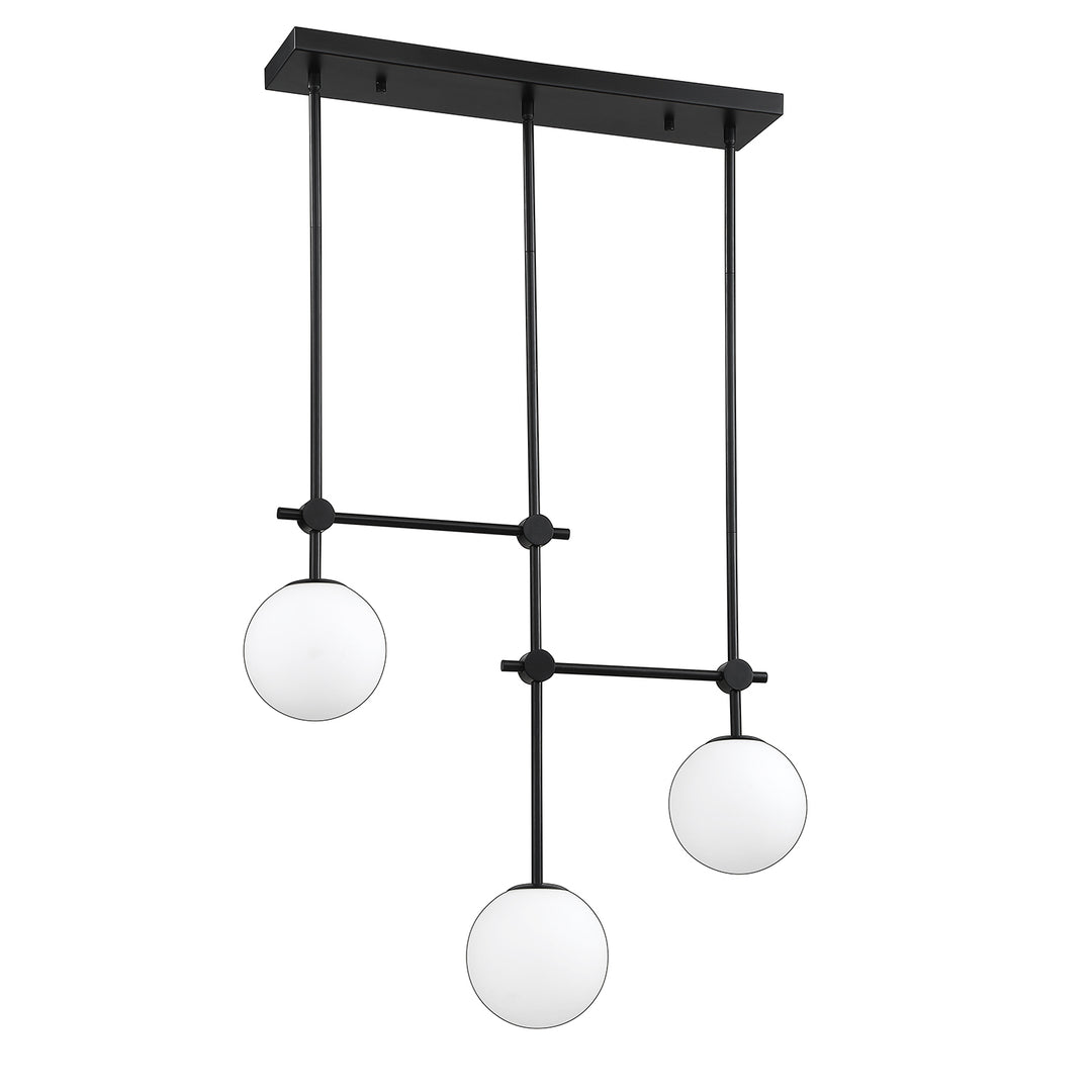 Kendal Phoenix PF101-3LBR-BLK Pendant Light - Black