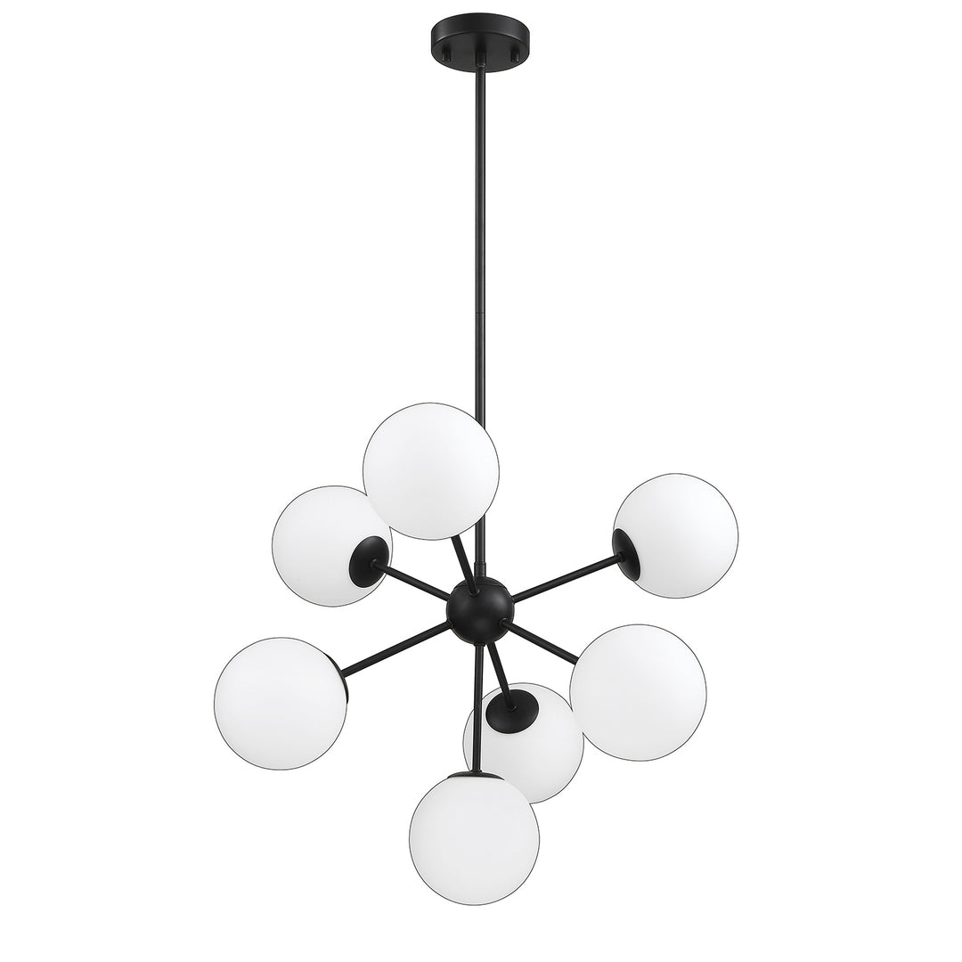 Kendal Phoenix PF101-7L-BLK Pendant Light - Black