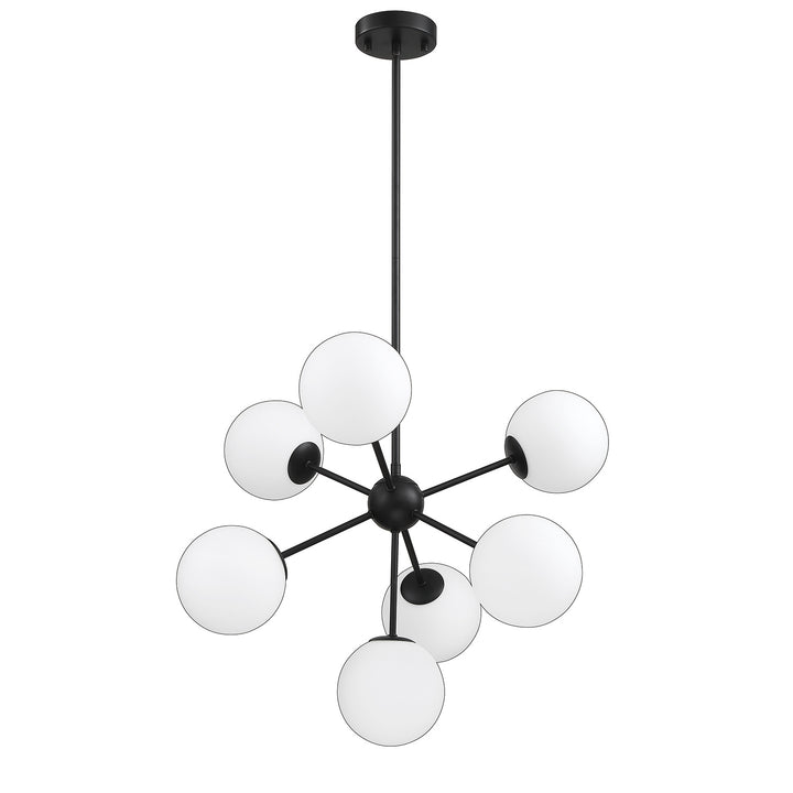 Kendal Phoenix PF101-7L-BLK Pendant Light - Black