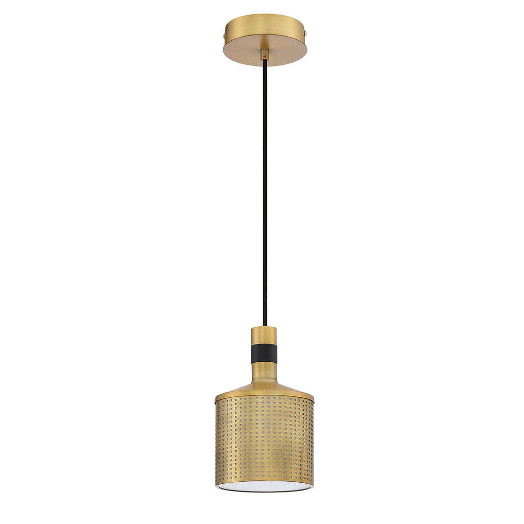 Kendal Axis PF110-BRS/BLK Pendant Light - Brass & Black