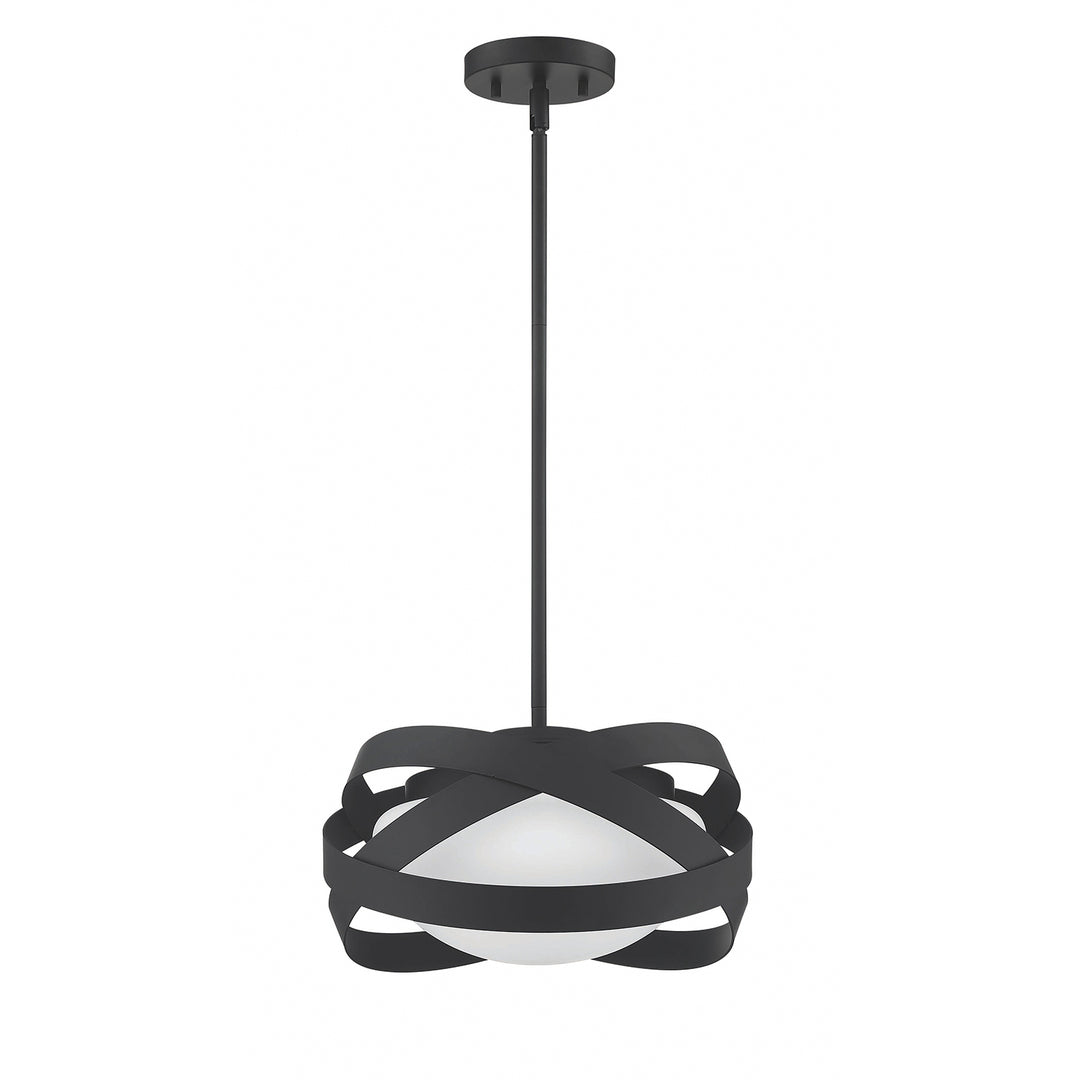 Kendal Saturn PF128-BLK Pendant Light - Black
