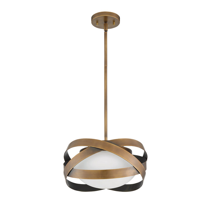 Kendal Saturn PF128-BRS Pendant Light - Brass