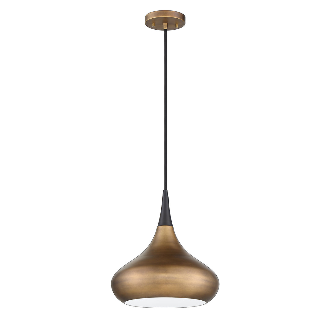 Kendal Medina PF140-BRS/BLK Pendant Light - Brass & Black
