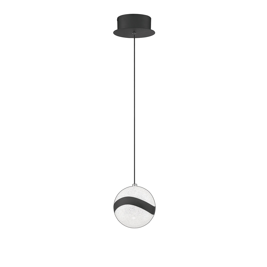 Kendal Mystyke PF145-1LM-BLK Pendant Light - Black (Matte)
