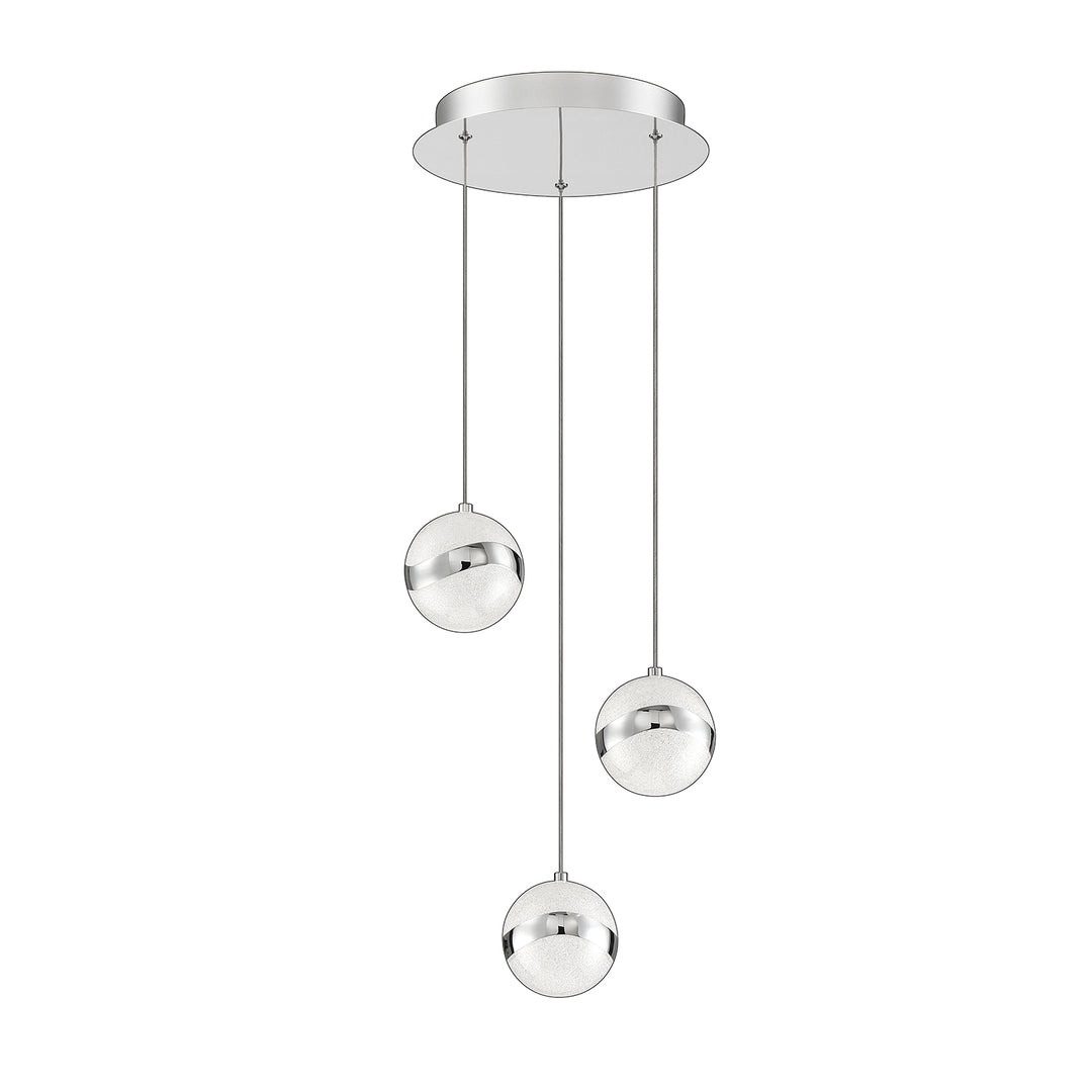 Kendal Mystyke PF145-3LPA-CH Pendant Light - Chrome