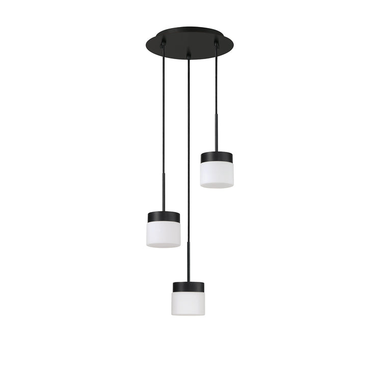 Kendal Nuon PF150-3LPA-BLK Pendant Light - Black