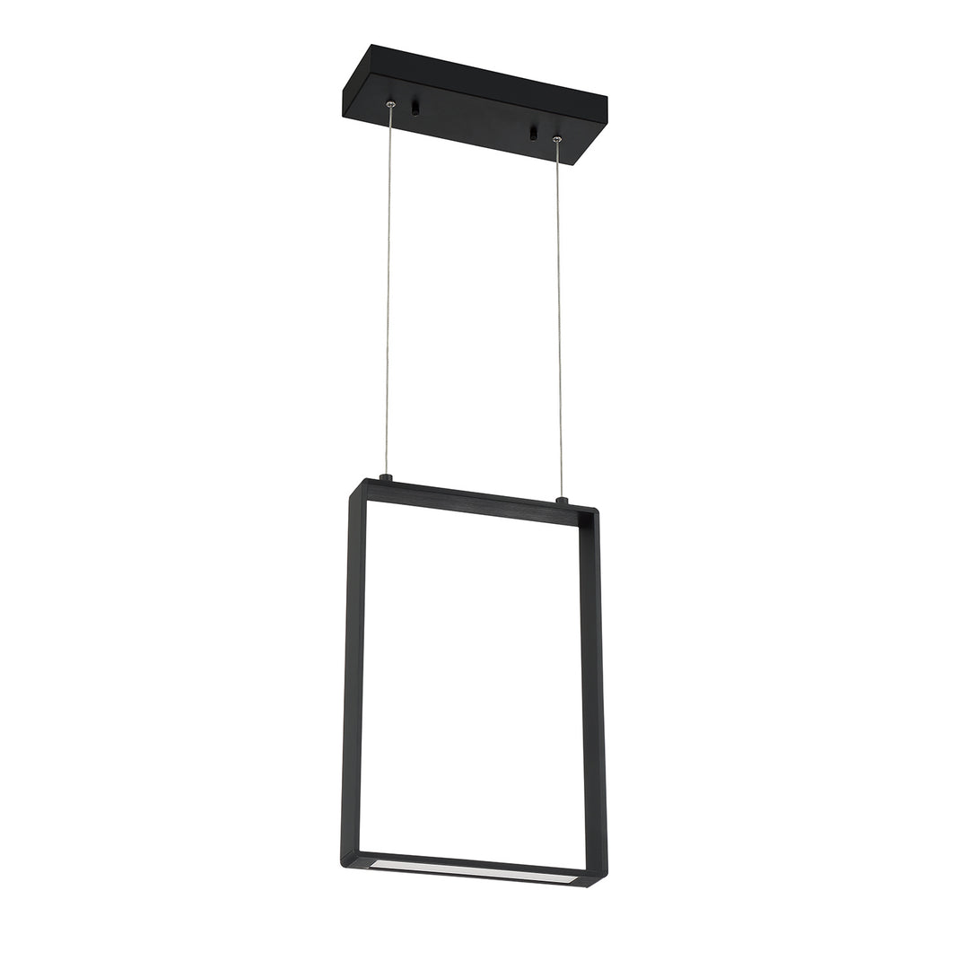Kendal Quadron PF93-1LL-BLK Pendant Light - Black