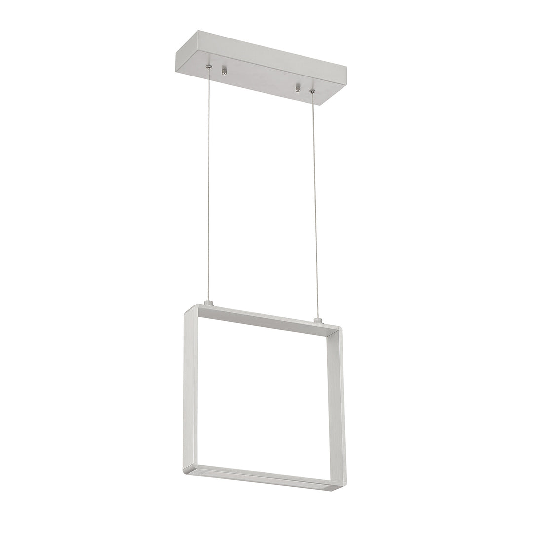 Kendal Quadron PF93-1LM-AL Pendant Light - Aluminum