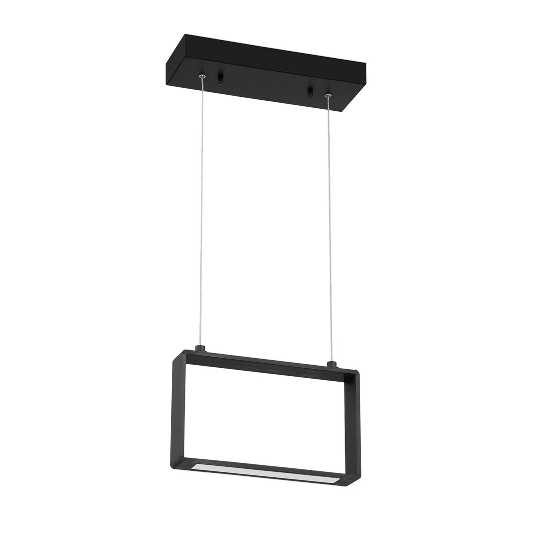 Kendal Quadron PF93-1LS-BLK Pendant Light - Black