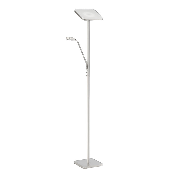 Kendal Lighting TC5012-SN Ella Led Torchiere Lamp Pewter, Nickel, Silver