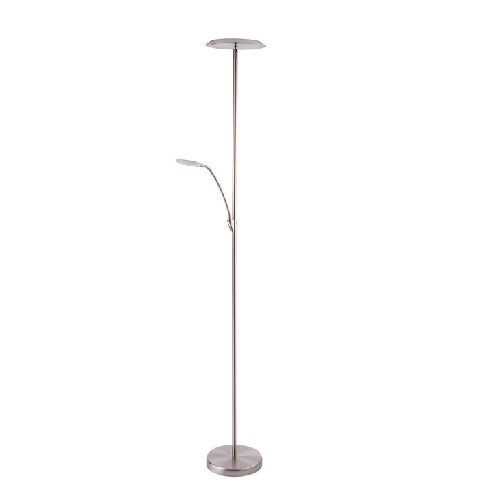 Kendal Lighting TC5021-SN Iggy Led Torchiere Lamp Pewter, Nickel, Silver