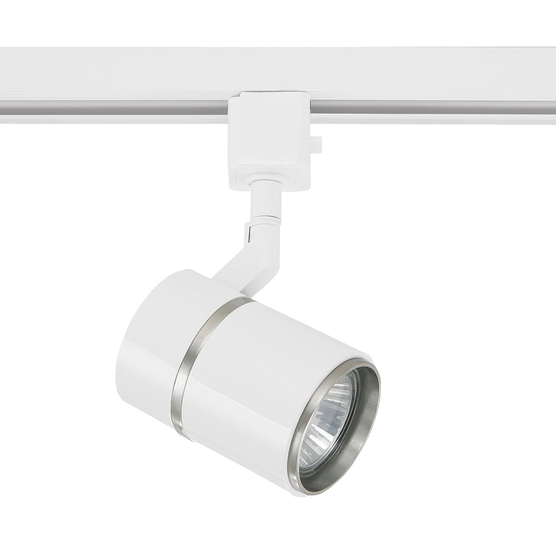 Kendal Lighting TLGU-33-WH/SN  Track - Heads Track Light White