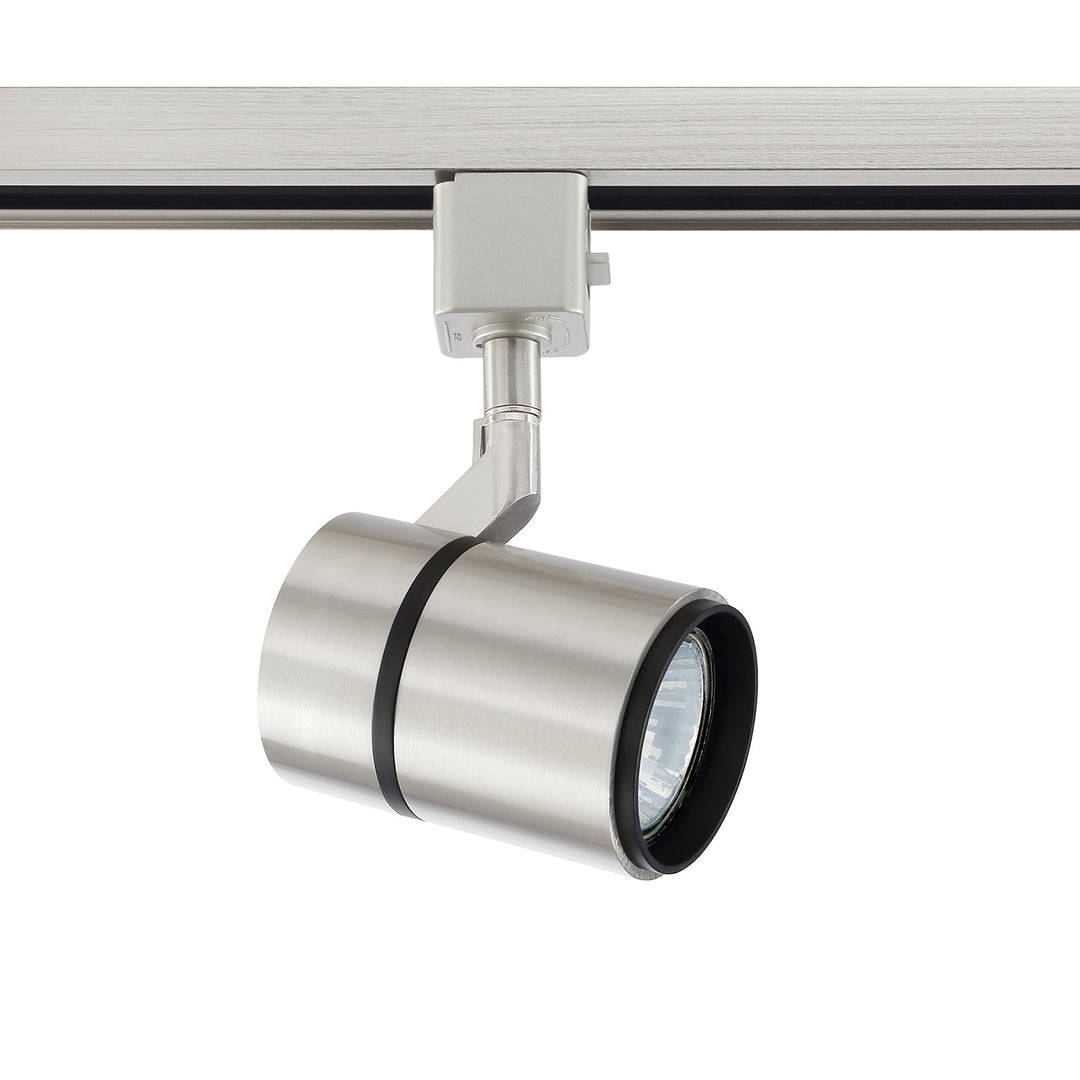 Kendal Lighting TLGU-37-SN/BLK  Track - Heads Track Light Pewter, Nickel, Silver