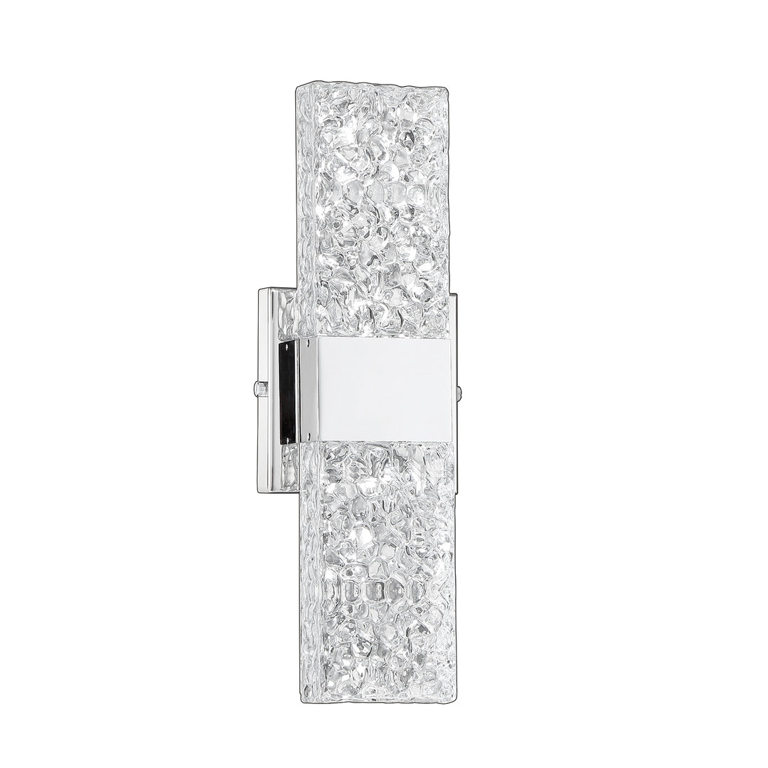 Kendal Glacier VF1300-1CH Wall Light - Chrome